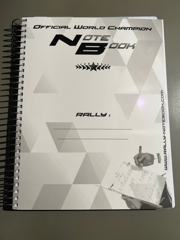 Official World Champion Notebook