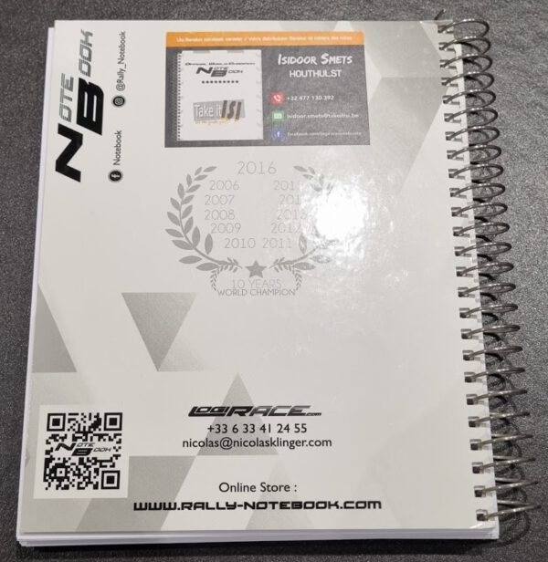 Official World Champion Notebook Mini A5 - Afbeelding 9